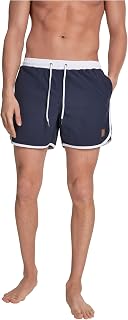 Urban Classics Men's Retro Swim Shorts Swim Trunks (Pack of 1)