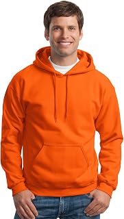 Gildan Fleece Hooded Sweatshirt, Style G18500 Men's Hoodie (Pack of 1)