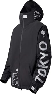 Niepce Inc Streetwear Windbreaker Zip Up Jackets for Men
