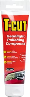 T-Cut Headlight Polishing Compound 150g | Restores Clarity, Removes Oxidation & Scratches, Ideal for Plastic, Glass & Acrylic Headlights