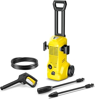 Kärcher K 2 Start Plus High-Pressure Washer, max. 110 bar | Flow rate: 360 l/h, Area: 20 m²/h, Weight: 4.2 kg, High-pressure gun, hose & dirt blaster