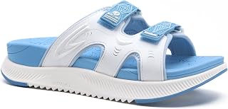 ONCAI Women's Orthopedic Walking Recovery Sandals Arch Supports Plantar Fasciitis Soft Cushioning Summer Adjustable Sandals Size 36-43