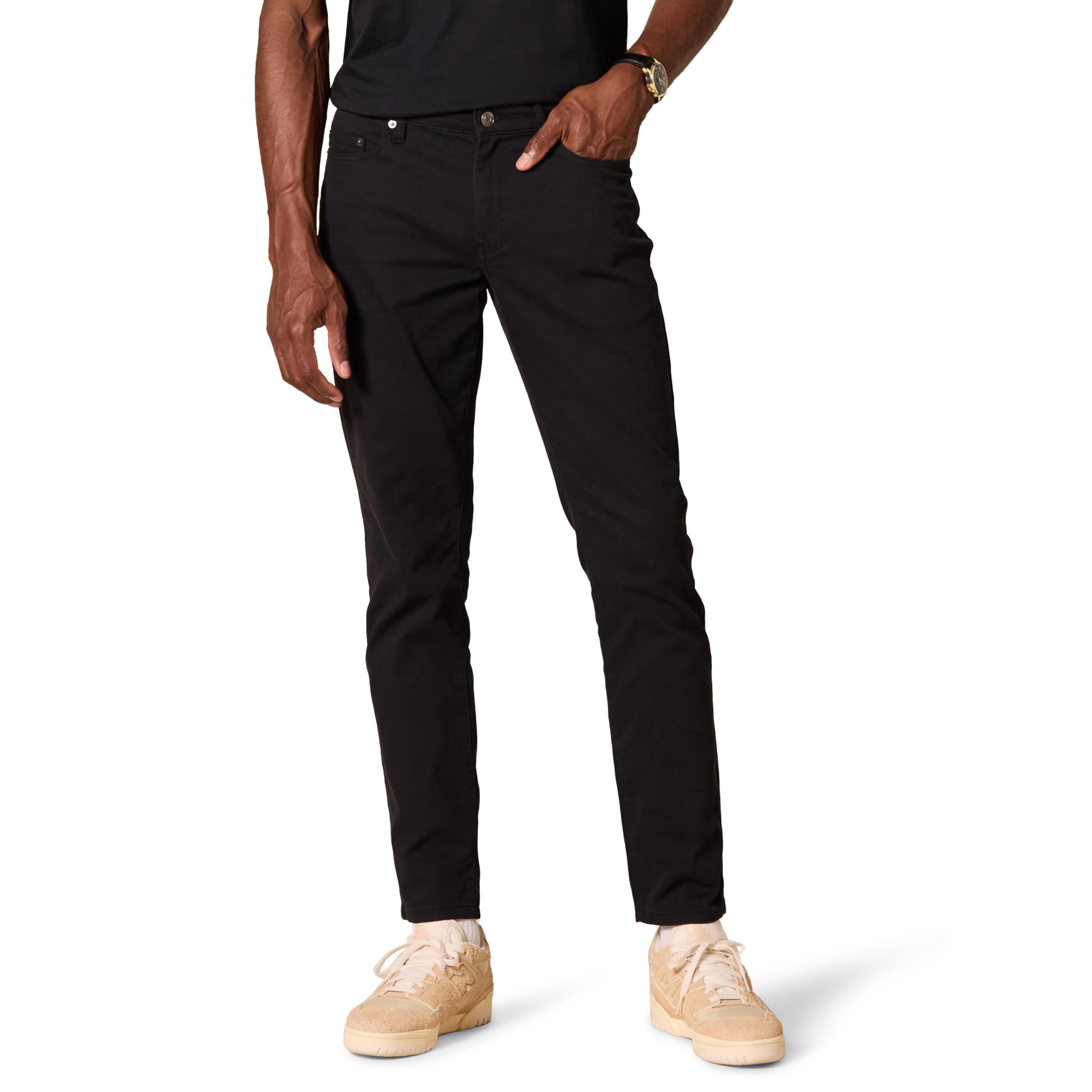 Amazon Essentials Mens Slim-Fit 5-Pocket Stretch Twill Pant