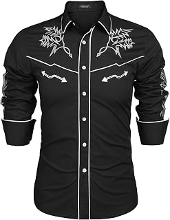 Coofandy Men's Casual Button Down Shirt (Pack of 1)