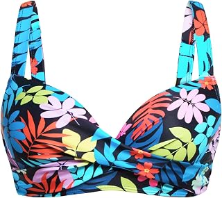 Women Underwire Bikini Top - Bra Padded Push Up Swimsuit Top