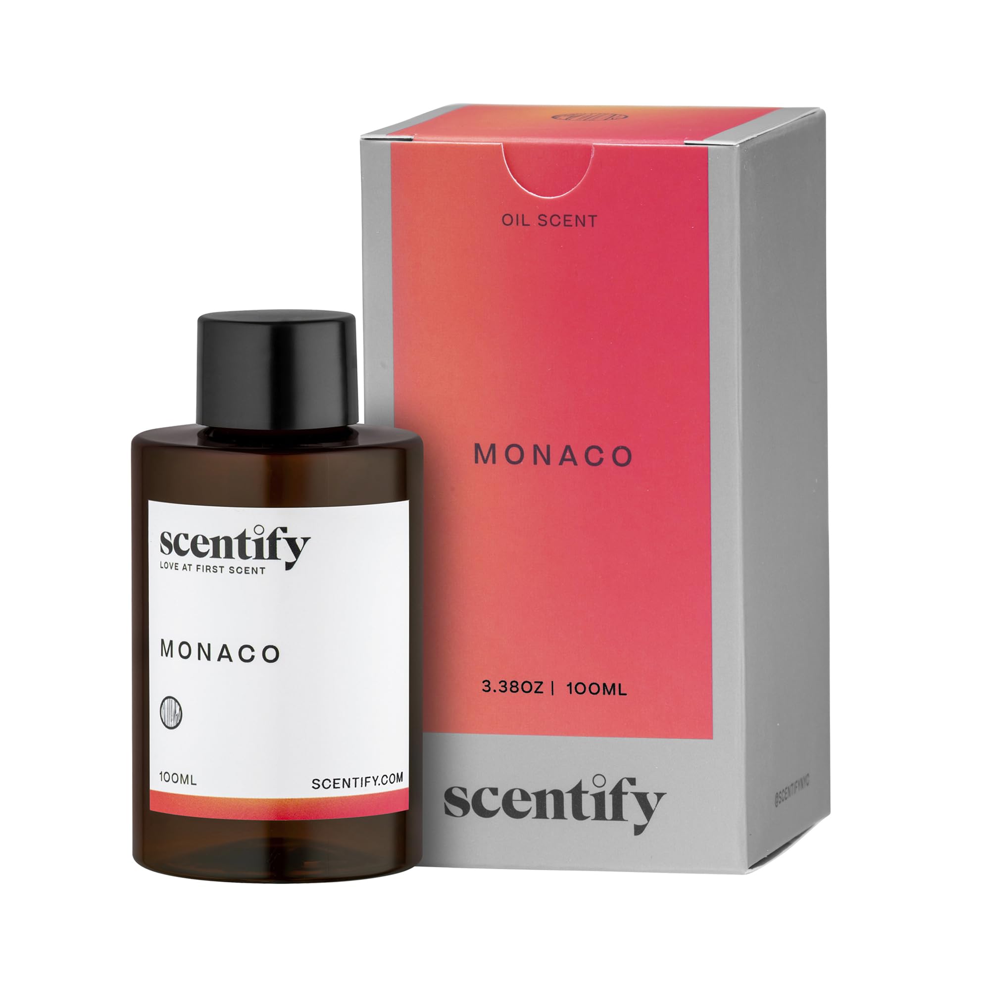 Scentify Monaco Aroma Oil Refill Scent for Oil Diffusers - Saffron, Jasmine, Amb