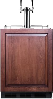 Summit 24" Wine Kegerator, ADA-Compliant, Built-in Kegerator, Panel Ready* - SBC58BLBIADAIFWKDTWIN (Panel not included)