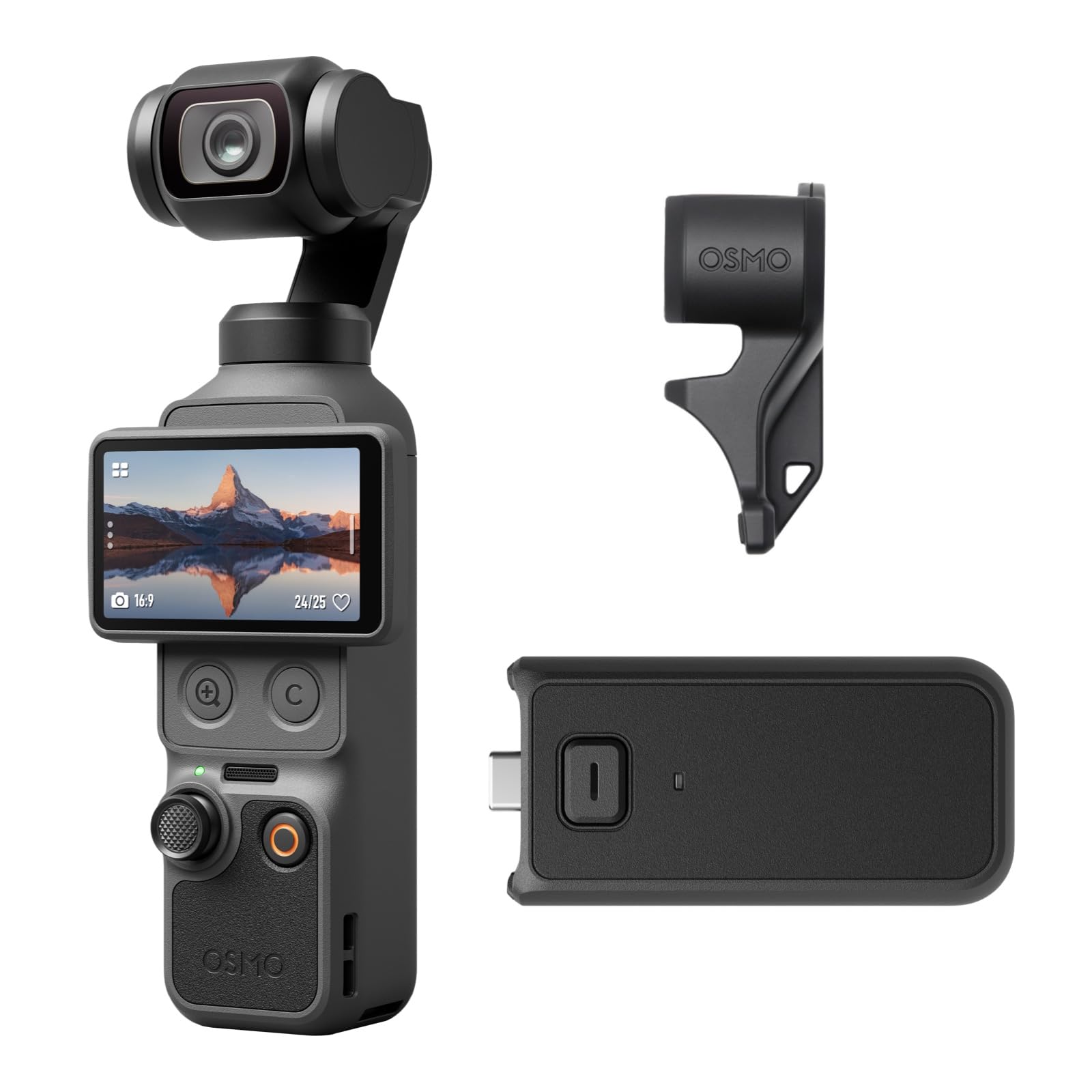 DJI Osmo Pocket 4 Spotlight Live Combo, Pocket-Gimbal-Vlog-Kamera, 1″ CMOS und 4