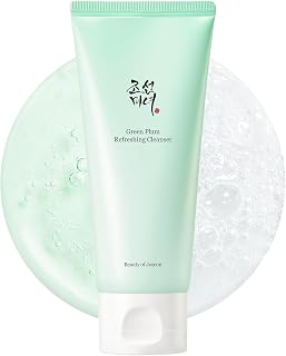 Beauty of Joseon Green Plum Refreshing Gel Cleanser | Korean Skincare Face Wash For All Skin Types, Helps Clear the Look of Pores for a Refreshed Feel, 100ml, 3.38 fl.oz.