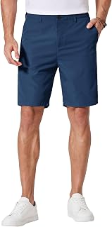 COOFANDY Men's Casual Shorts 9 Inch Flat Front Lightweight Summer Shorts