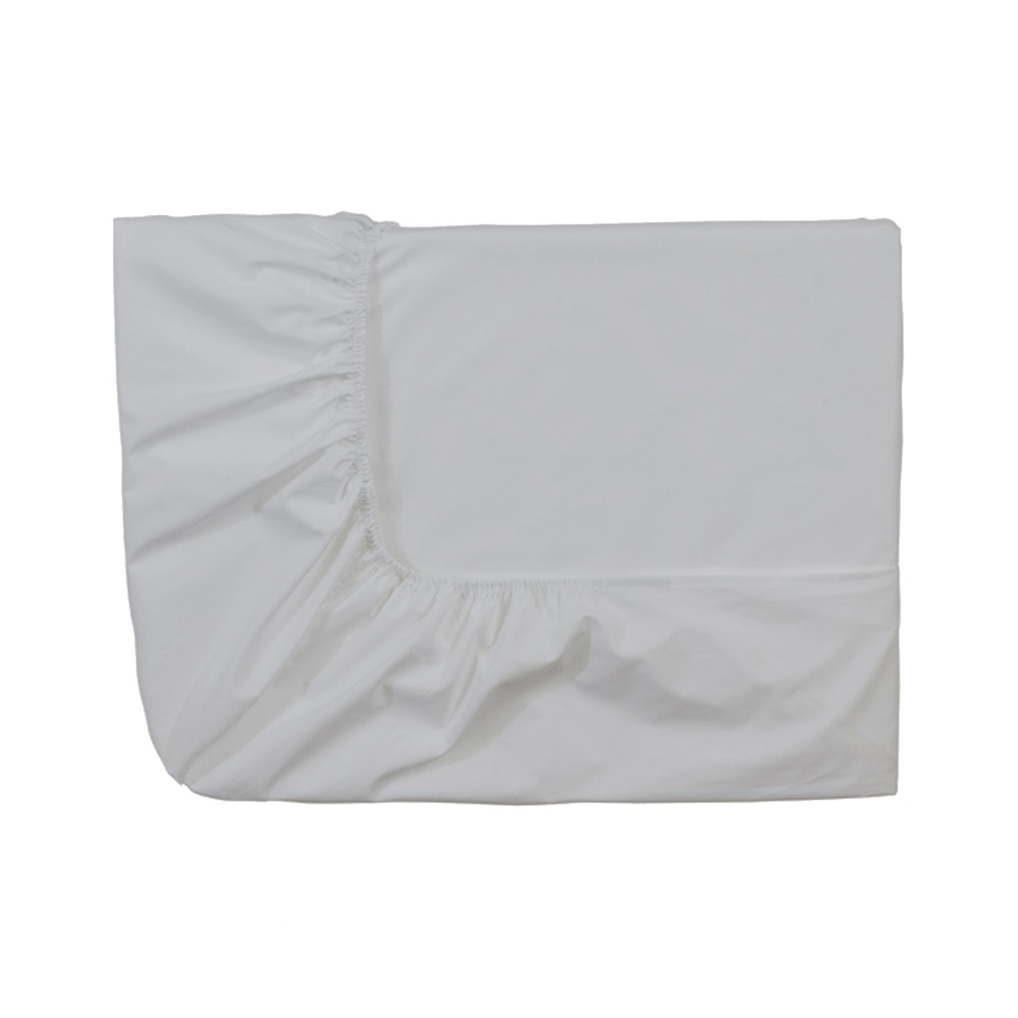 Essix - Royal Line Cotton Percale Fitted Sheet Pearl Grey 90 x 190 cm