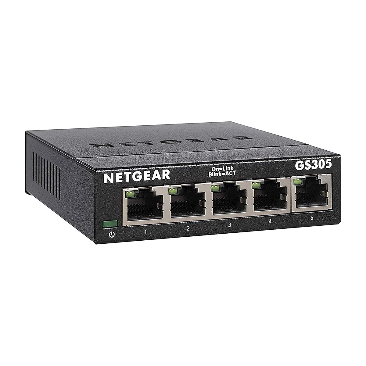 NETGEAR 5 Port Gigabit Network Switch, Unmanaged Ethernet Switch GS305 | Home Ne