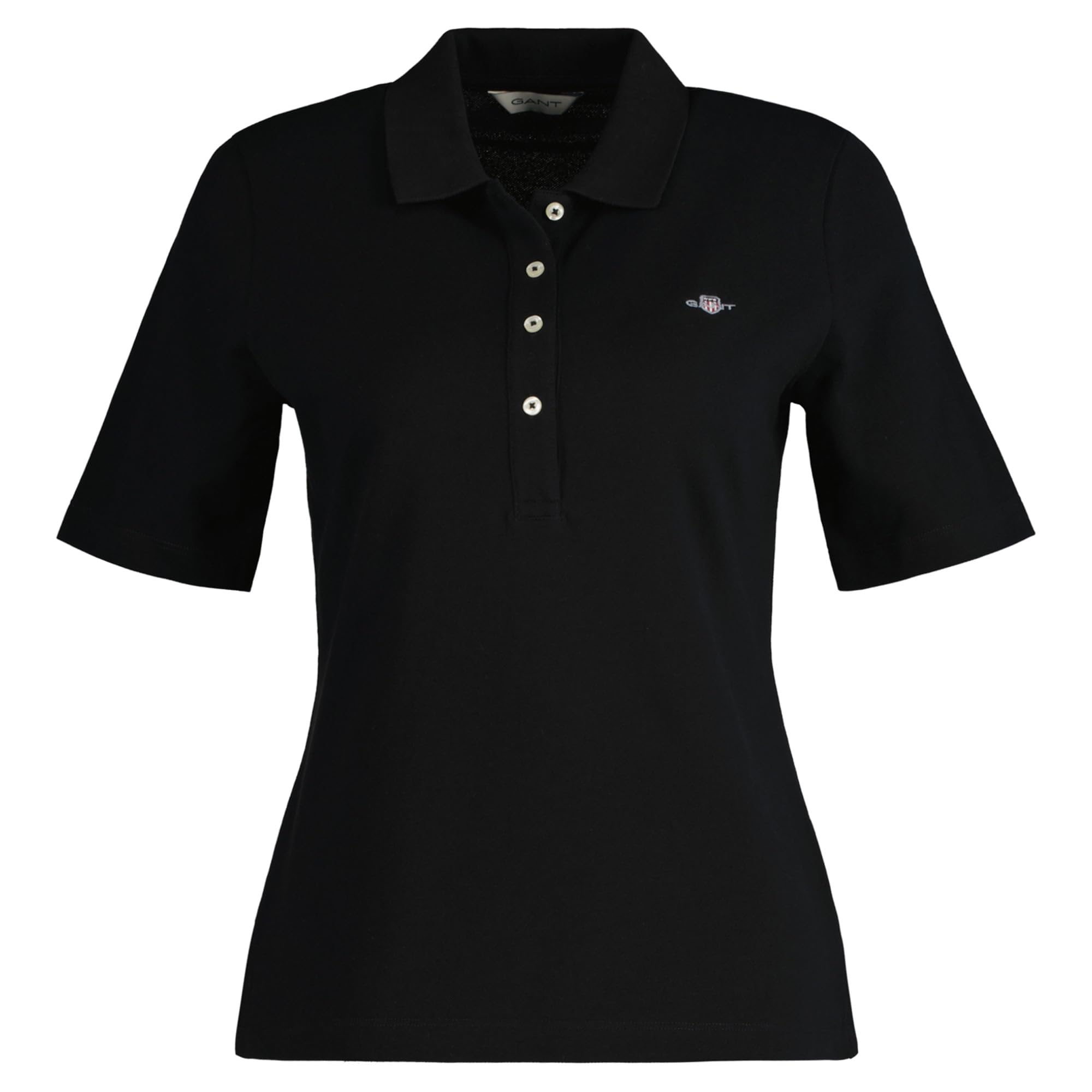 GANT Slim Shield SS Pique Polo Shirt Women