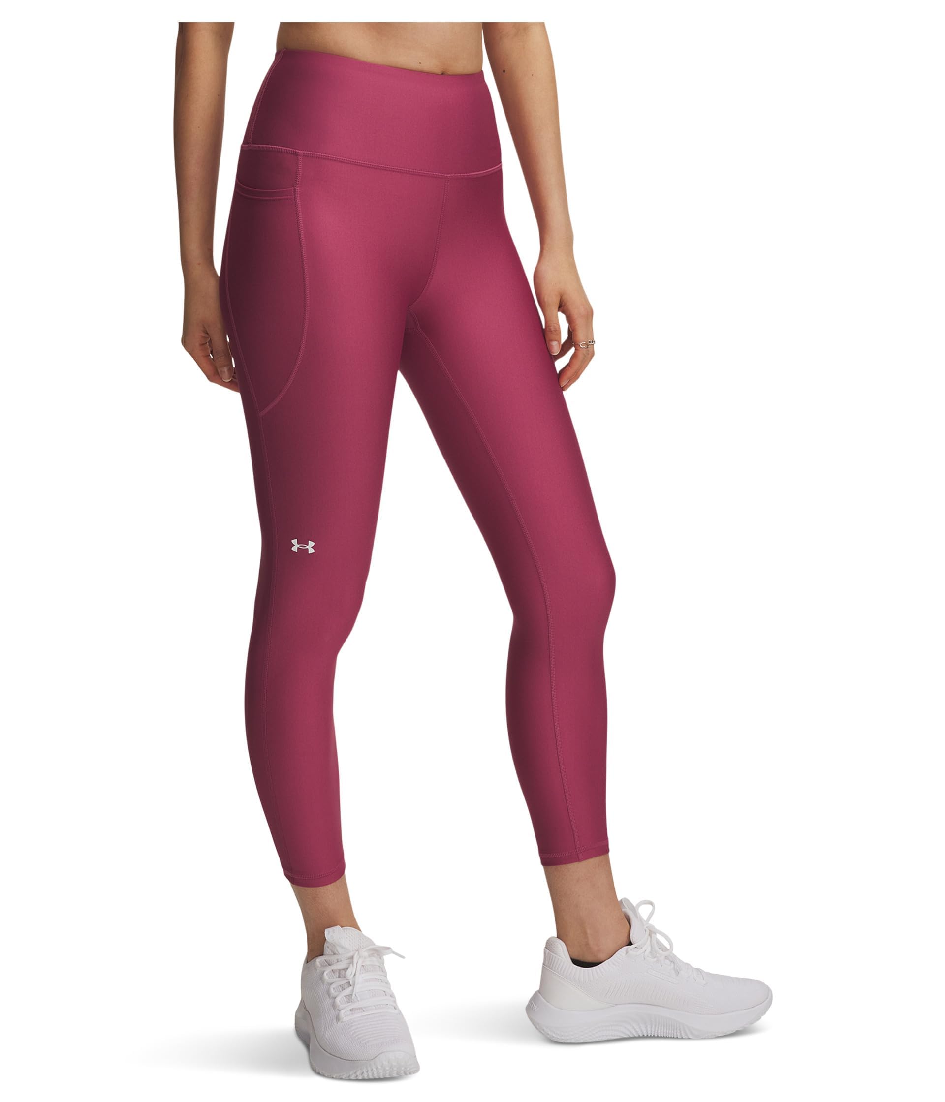 Under Armour Womens HeatGear Armour High Waisted 7/8 Pocketed Capri
