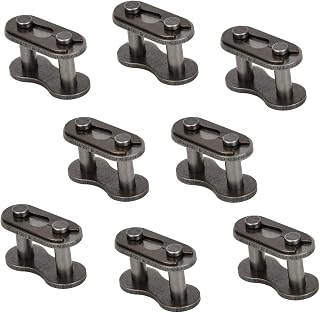 CQSPMOTO 8pcs #420 Chain Master Link Carbon Steel Heavy Duty for 50cc 70cc 90cc 110cc 125cc Dirt Bike Quad Buggy Mini Bike Pit ATV Scooter