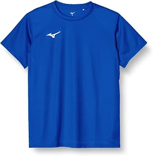 Mizuno 32MAA156 - Abbigliamento da allenamento, a maniche corte, assorbe il sudore, asciugatura rapida, Blu (Surf Blue), 44