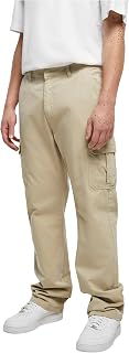 Urban Classics Men's Straight Leg Cargo Trousers
