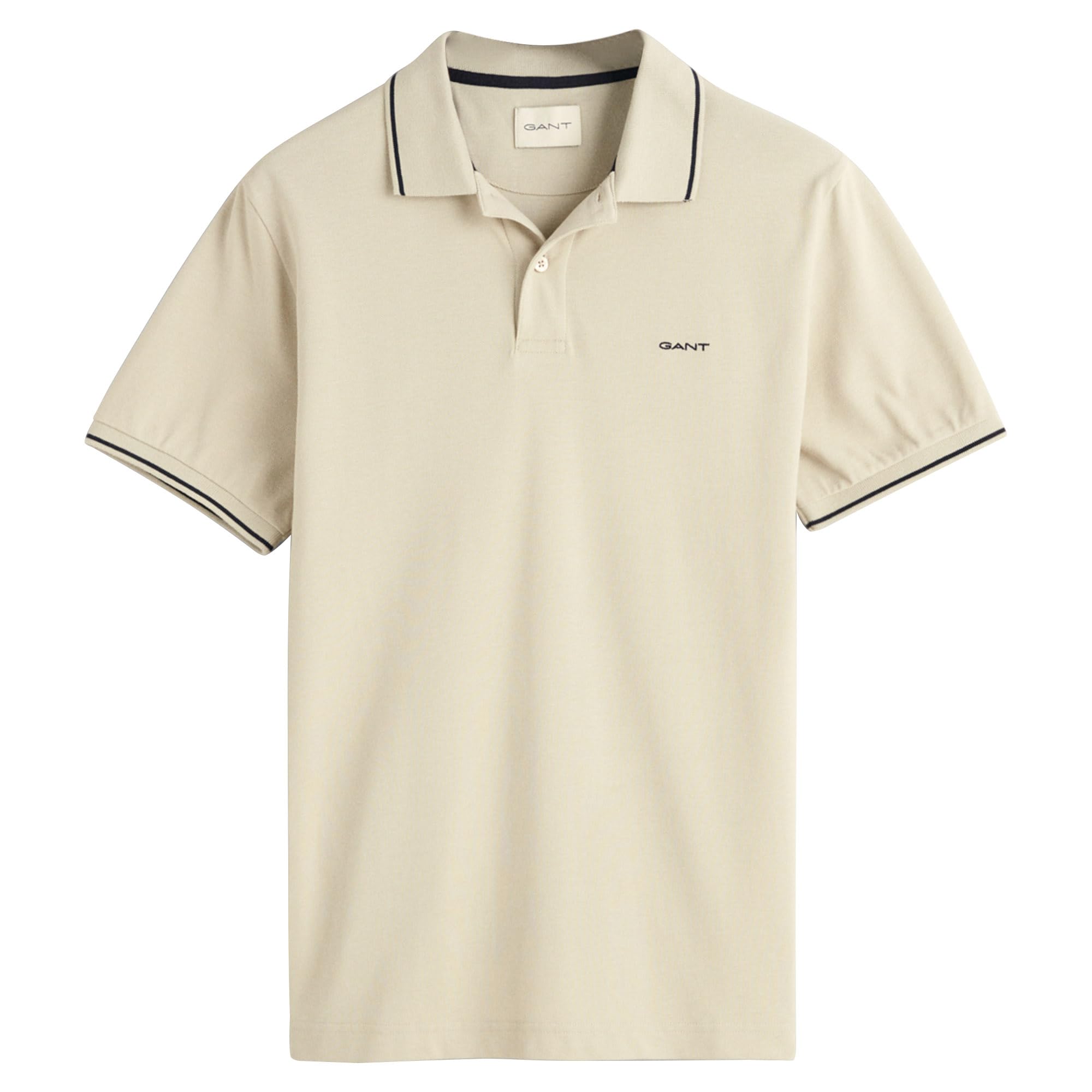 GANT Tipping SS Pique Polo Shirt Men (Pack of 1)