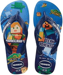 Havaianas Minecraft (Mini Me), Unisex Children's Flip-Flops