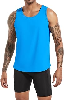 Boyzn Men's 1, 3 or 5 Pack Cotton Workout Tank Tops, Athletic Gym Muscle Tank Top, Bodybuilding Sleeveless Tee Shirts for Men