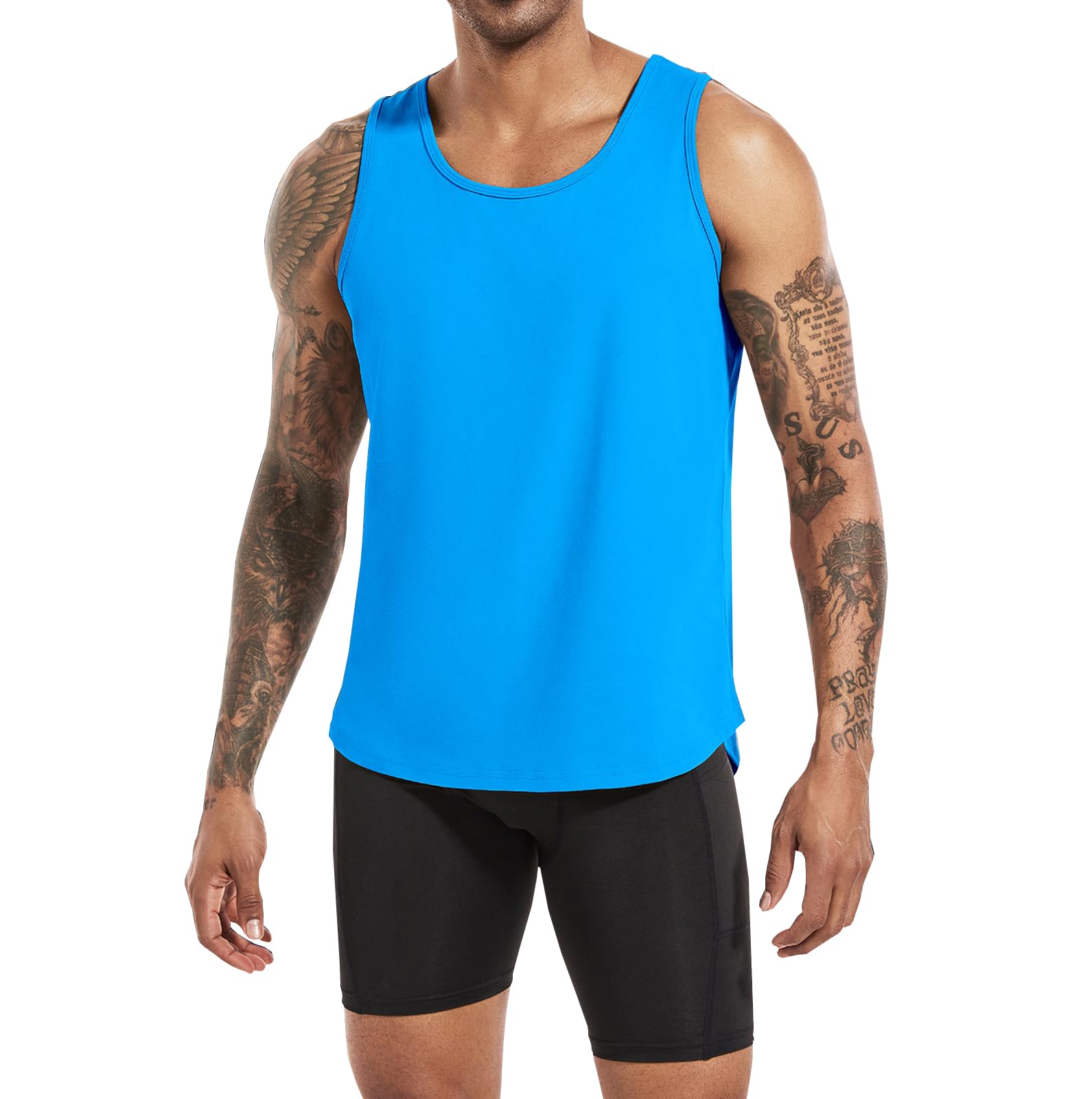 Boyzn Men's 1, 3 or 5 Pack Cotton Workout Tank Tops, Athletic Gym Muscle Tank To
