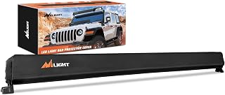 Nilight 52 Inch LED Light Bar Cover Black Nylon Protective Sleeve | Universal Fit Straight and Curved Light Bar, Waterproof Dustproof Scratch-Proof for Driving Off Road Lamp