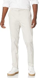 Amazon Essentials Mens Slim-Fit Wrinkle-Resistant Flat-Front Stretch Chino Pant