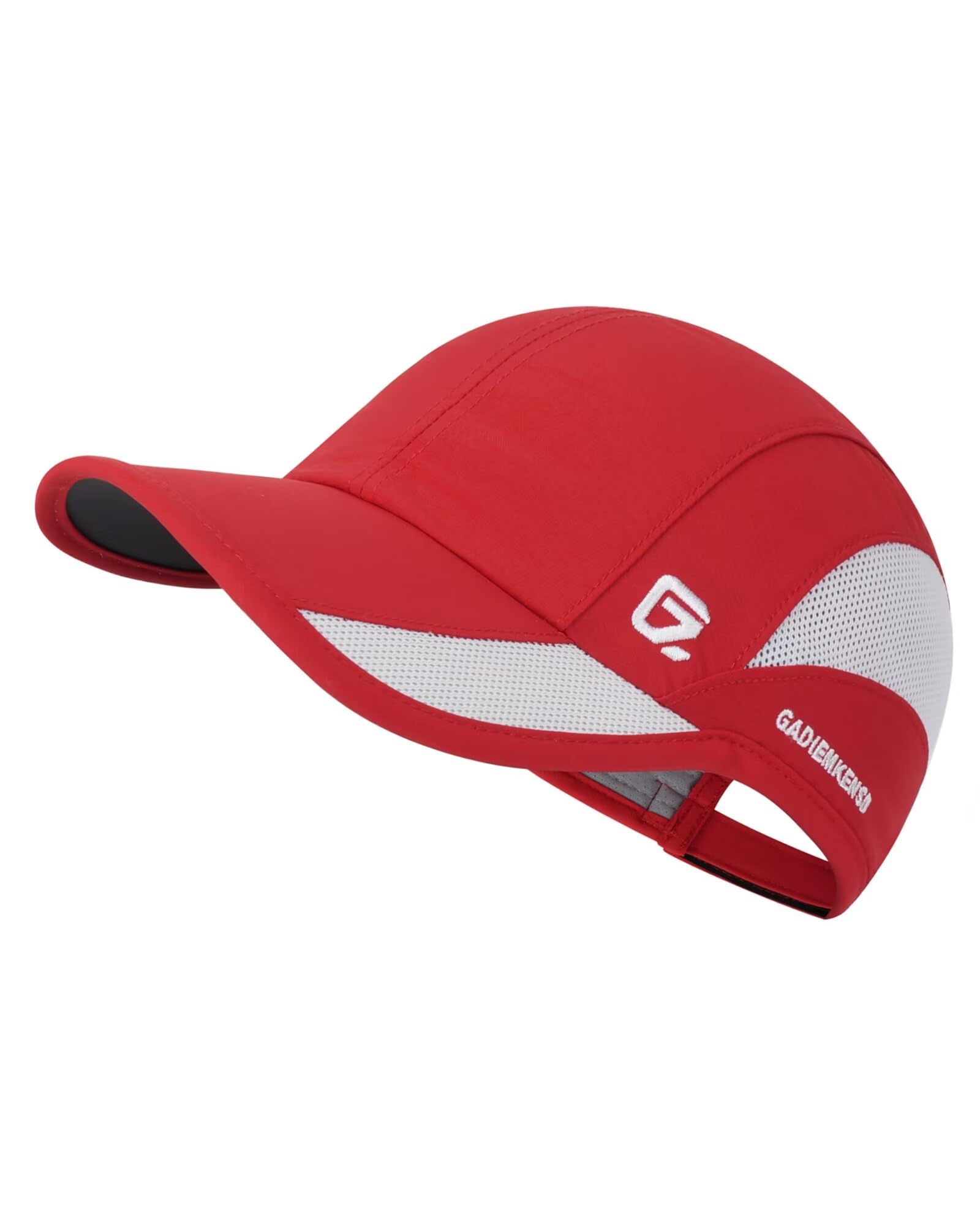 GADIEMKENSD Unstructured Quick Dry Sports Cap Outdoor Sun Protective Unisex