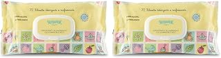 L'AMANDE - Baby Wipes Moisturizing Cleansing with Vitamin E, Refreshing Wet Wipes with Sweet Almond Oil and Calendula, Baby and Child Gentle Sanitizing Wipes, 72 Pieces