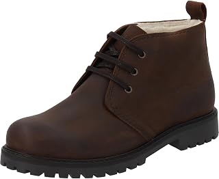 Palado Stivaletti da uomo Elthin, eleganti stivali realizzati in Portogallo, con imbottitura calda, scarpe invernali alla moda