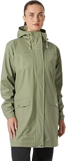 Helly Hansen Women's Moss Long Hooded Fully Waterproof Windproof Raincoat Jacket