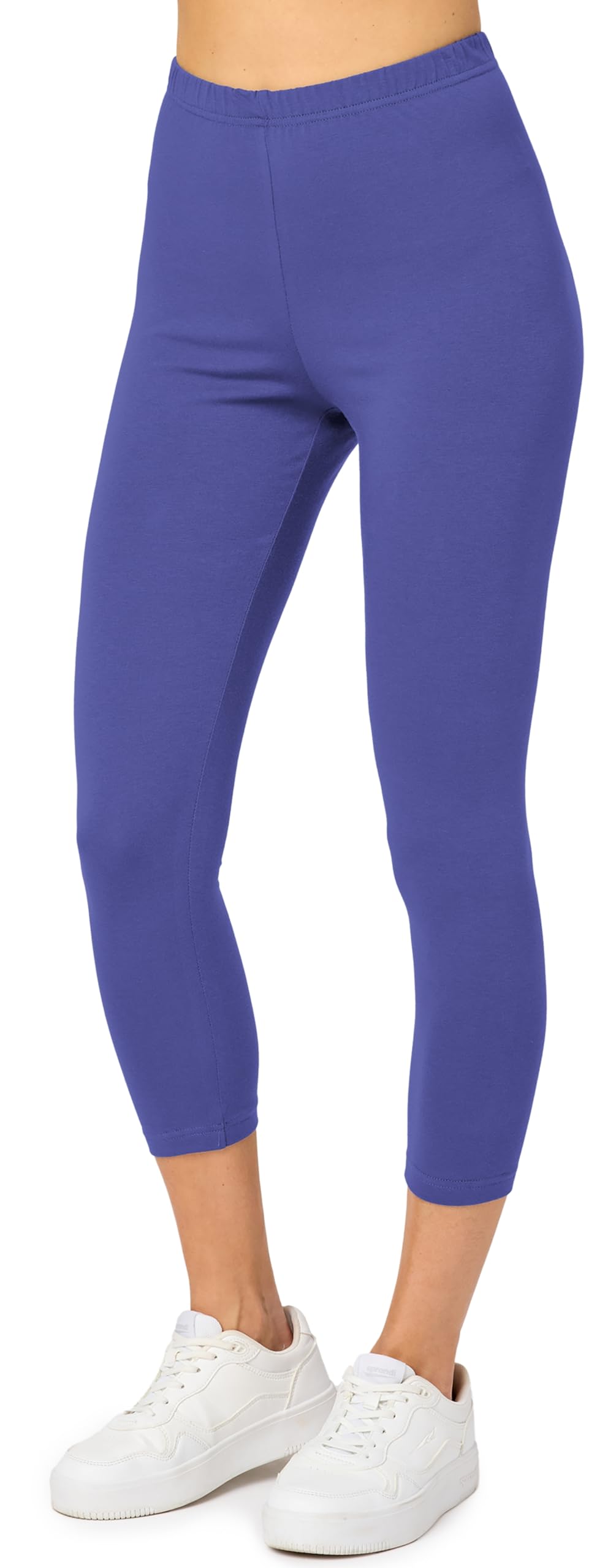 Merry Style MS10-199 Women’s Cotton 3/4 Leggings, Capri Leggings, Capri Sports L