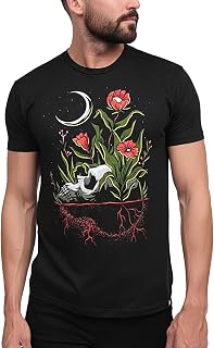 Graphic Tees for Men Trippy Space Design Colorful T-Shirts S-4XL