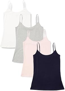 Amazon Essentials Women's 4-Pack Slim-Fit Camisole