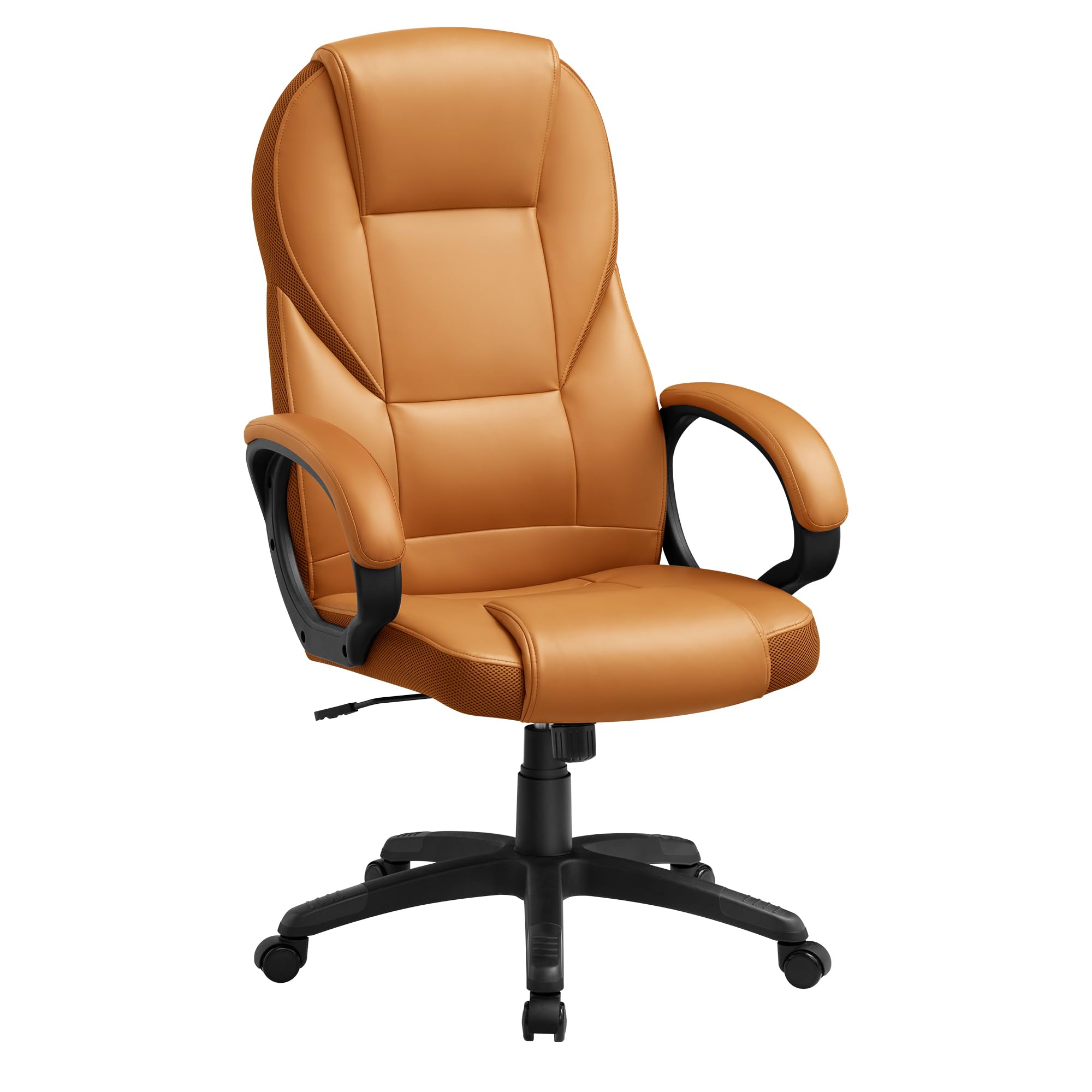 SONGMICS Ergonomic Executive Chair, Swivel Chair and Adjustable Height, Study an
