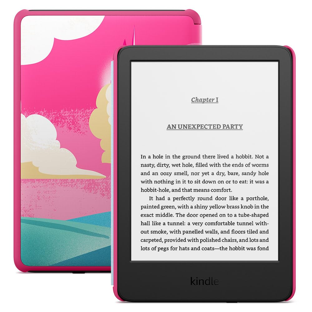 Amazon Kindle Kids (2024 model) - If it breaks, we will replace it, includes age