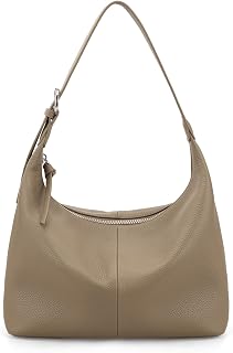 befen Borse Hobo Slouchy in vera pelle per le donne, borse in pelle alla moda
