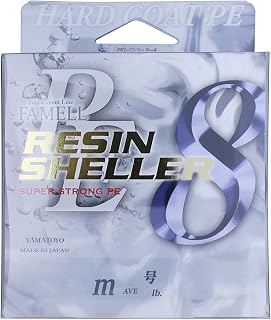 Yamatoyo Fishing Line PE Resin Sheller 8, Blue