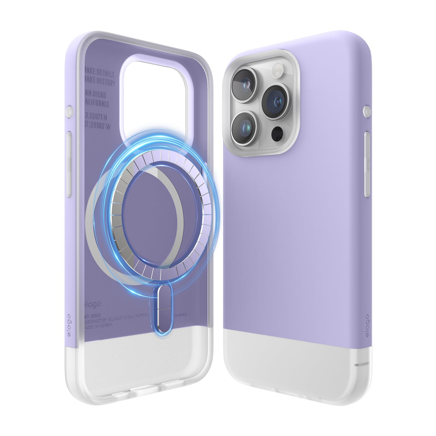 elago Magnetic Glide Case for iPhone 15 Pro Case