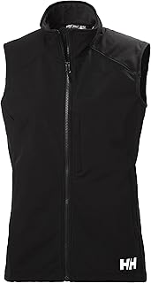 Helly Hansen Paramount Softshell Vest - Breathable Women's Vest with Fleece Backing & Weather-Resistant Features