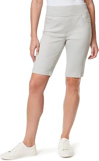 Gloria Vanderbilt Women's Amanda Pull on Bermuda Short Regular