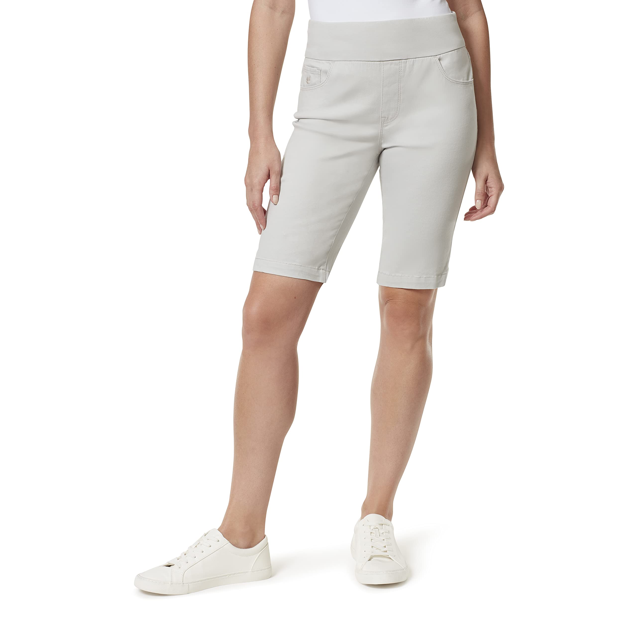 Gloria Vanderbilt Women's Amanda Pull on Bermuda Short Regular