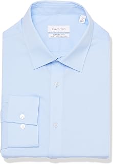 Calvin Klein Men's Slim Stretch Shirt Long Sleeves