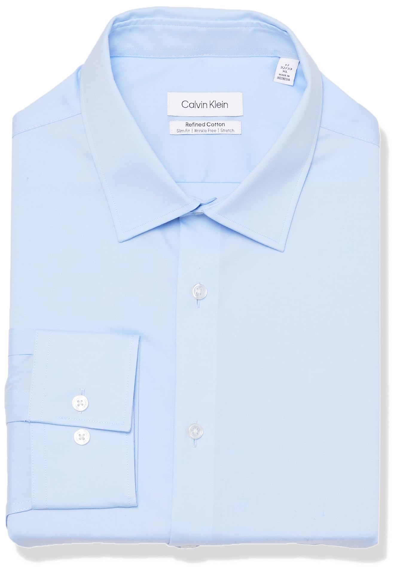 Calvin Klein Men's Slim Stretch Shirt Long Sleeves