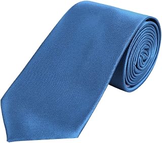 DonDon tie for men 7 cm classical handmade business tie for the office or for festive events