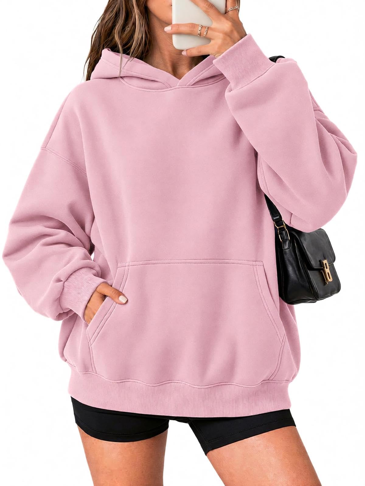 ATHMILE Womens Oversized Hoodies Fleece Sweatshirts with Pocket
