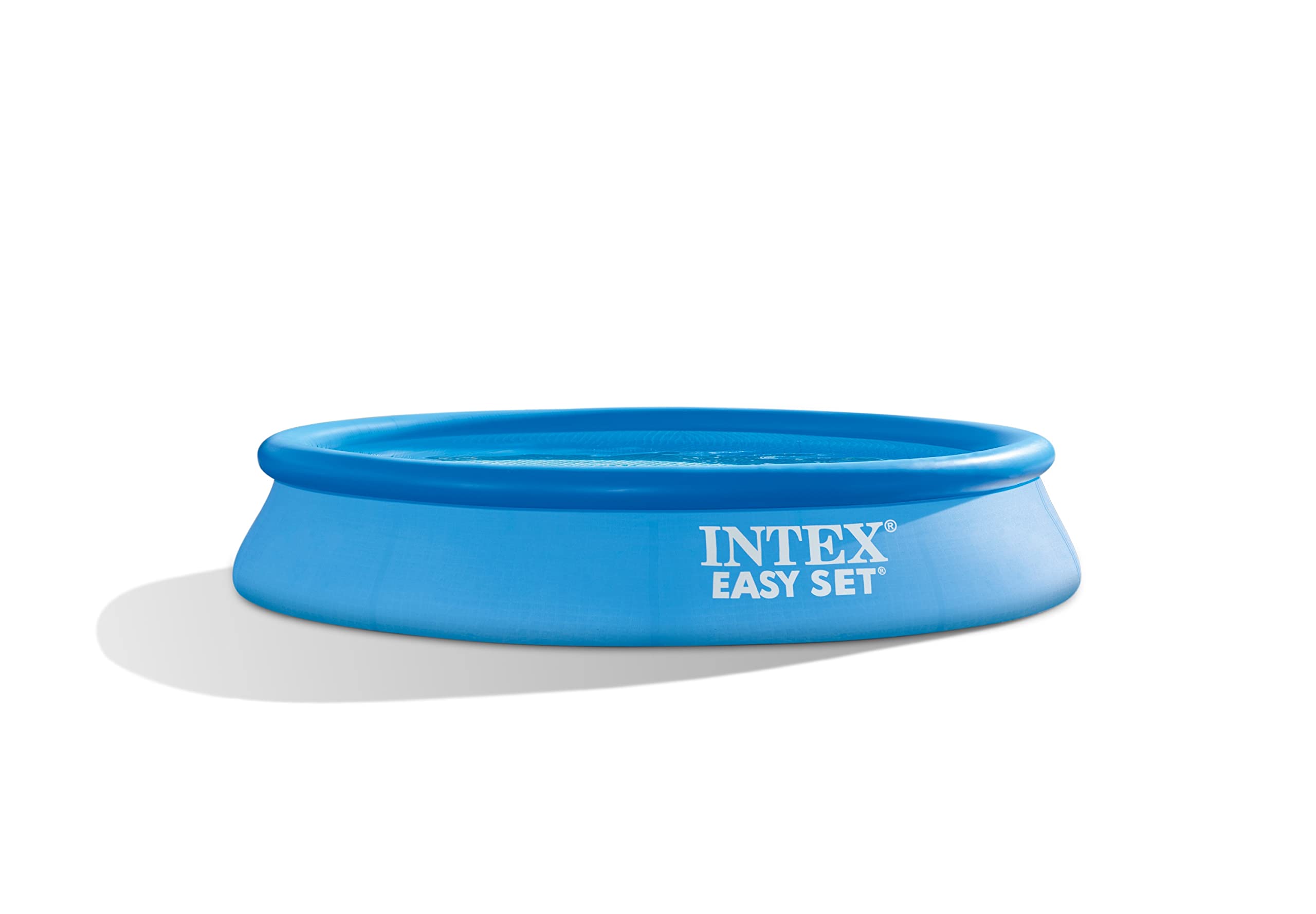 INTEX 28116EH Easy Set Inflatable Swimming Pool: 10ft x 24in – Puncture-Resistan