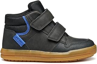 Geox J Arzach Boy Basket, Black Royal, 37 EU