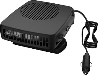 Blytra 12V Car Heater for 200W Car Defroster Windshield Heater | 360° Rotatable Auto Fan for Effective Windshield Defrosting and Defogging in Vehicles