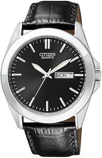 Citizen Analogue Quartz Wrist Watch BF0580-06EE, black / black, Strap